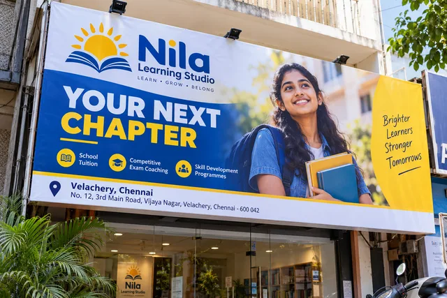 Velachery digital print campaign — Digital Printers in Velachery brand and print concept