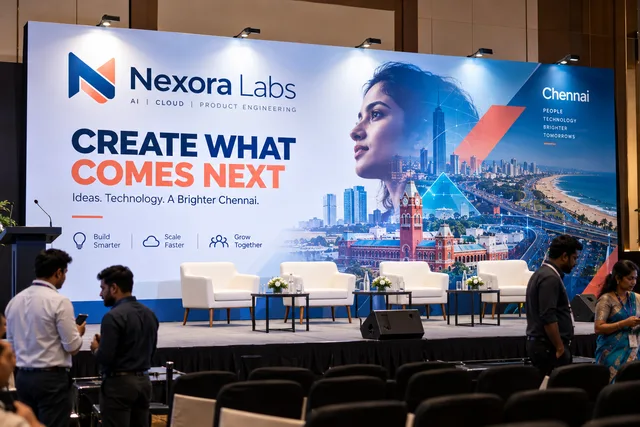 Corporate event backdrop — Event Backdrop Printing brand and print concept