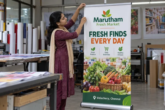 Rollup standee assembly — Rollup Standee Banner Printing brand and print concept