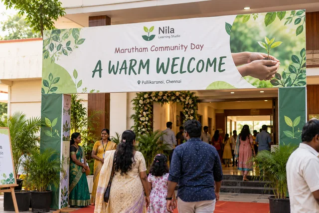 Community welcome banner — Welcome Banner Printing brand and print concept